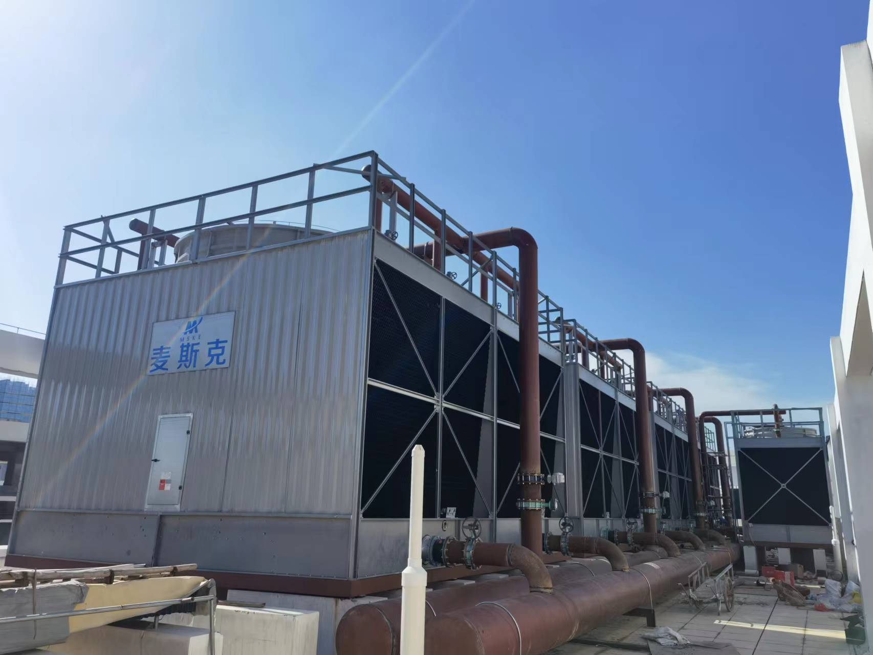 GTX玻璃钢方形横流冷却塔